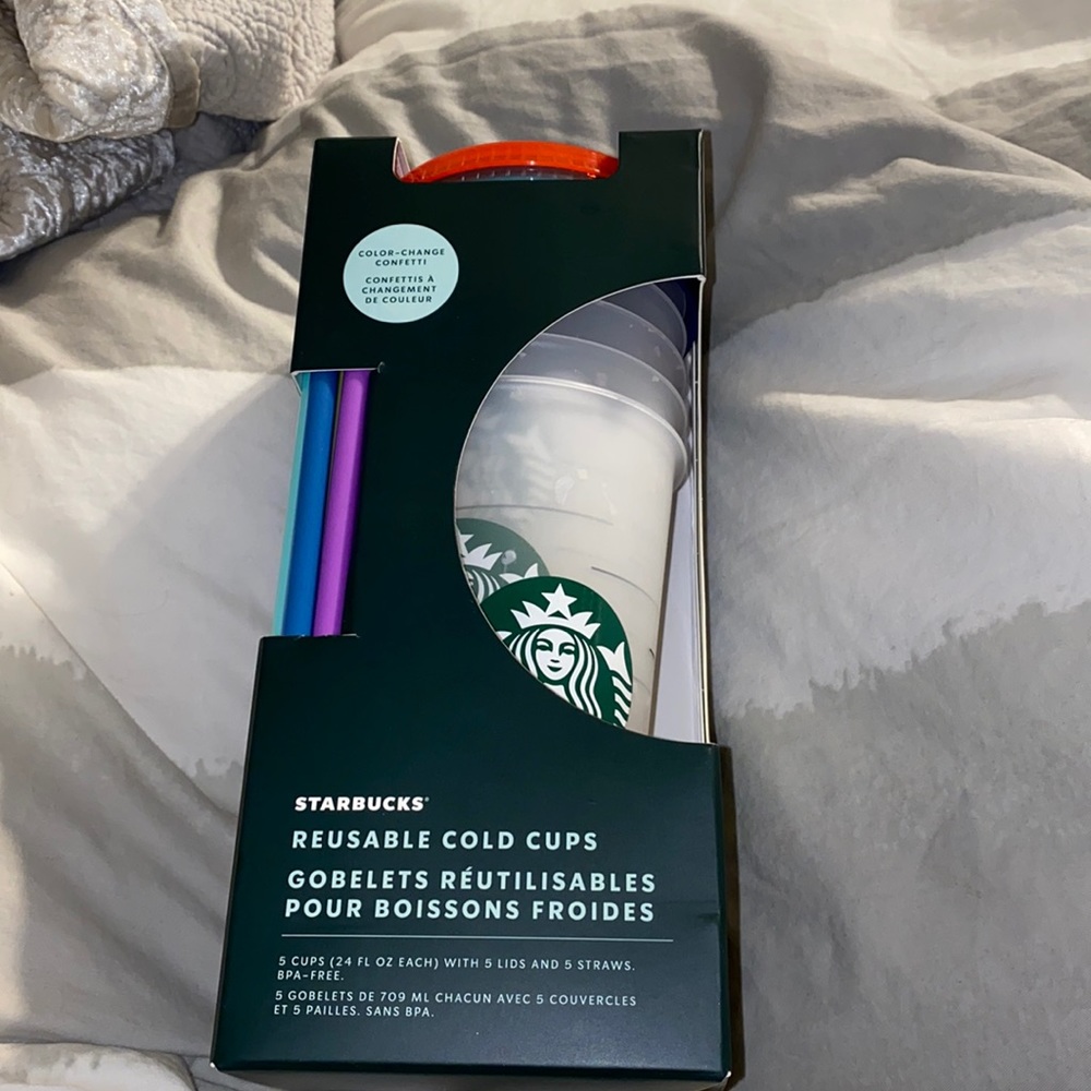 Starbucks Confetti Color Changing Cups 2021